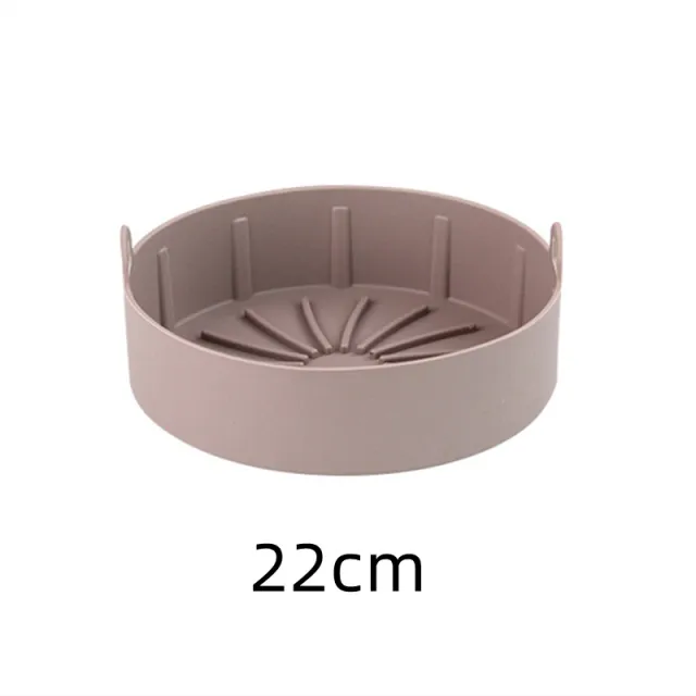 Air Fryer Silicone Pot Multifunctional Air Fryers Oven Accessories Brown - Shop at LoveMi