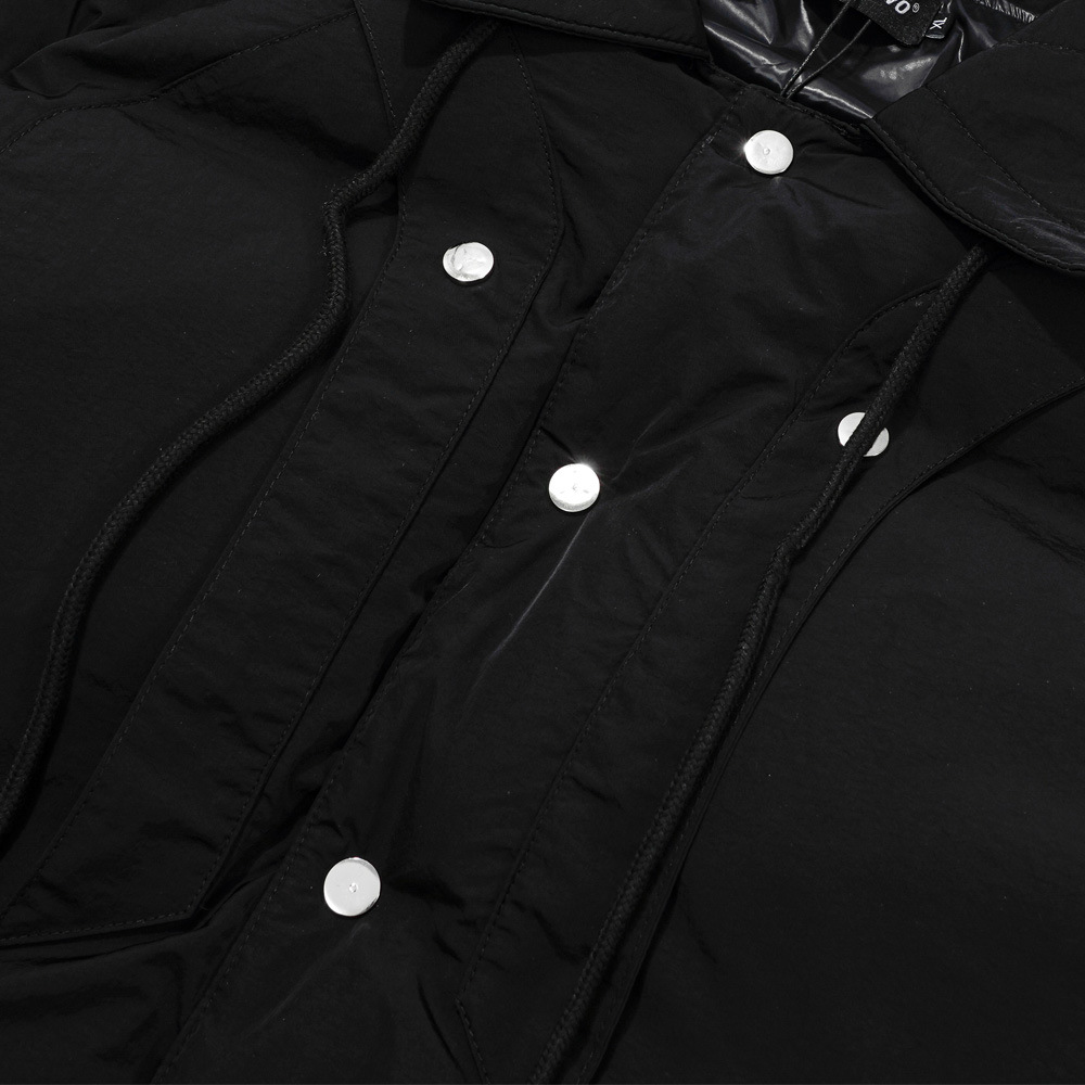 Simple Style Solid Color Bread Suit Men's Loose Lapel Thickened Padded Jacket