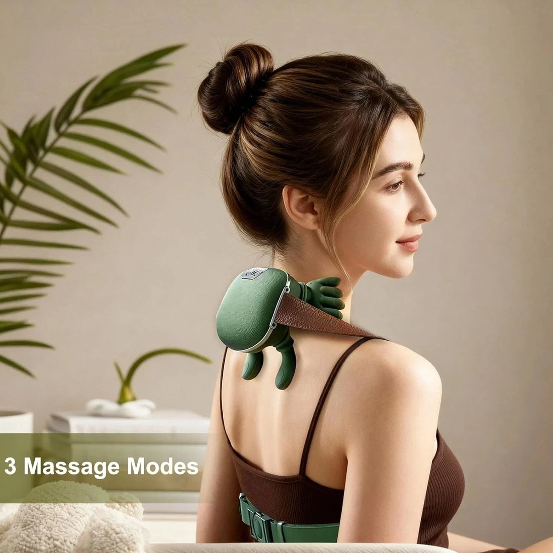 Neck Shoulder Massager With Heat Massagers Deep Tissue 4D Kneading 3 Speed — image 10