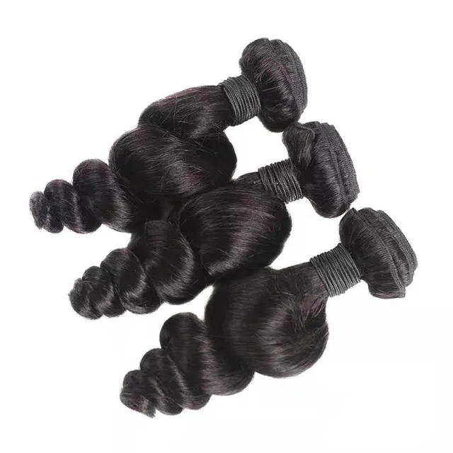 Women's Black Fashion Hair Weft Loosewave - Shop at LoveMi