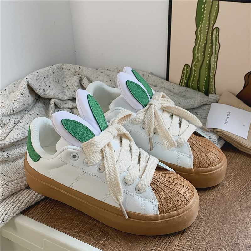 Title 4, Cute Rabbit Korean Style Low-top Sports Casual ...