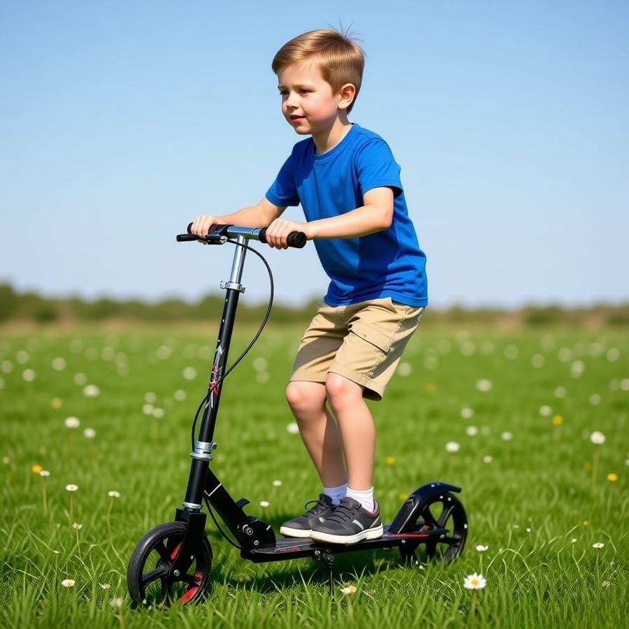 New Kids Scooter 2-Wheel Adjustable Height With Handbrake For 6-12 Years — image 11