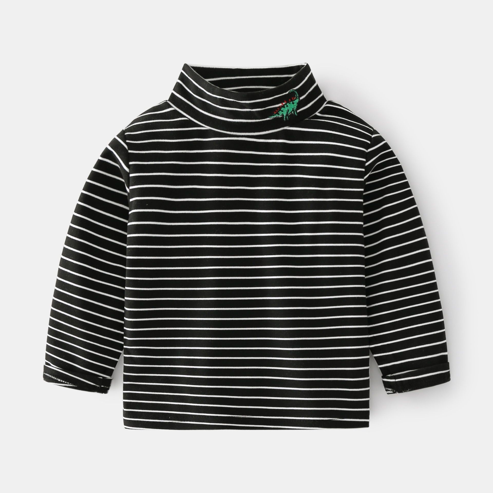 Children's Bottoming Shirt Striped Non-hooded Boy Long-sleeved Senior Casual Shirt