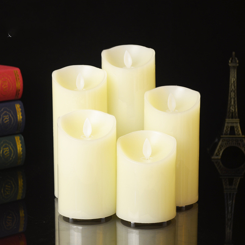 Electronic LED Candles, Set of Three, picture 2 of 3