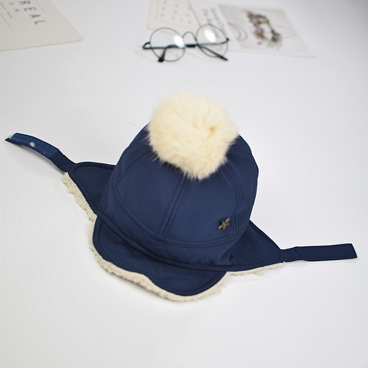 Autumn And Winter Baby Fleece-lined Warm Hat - Image 6