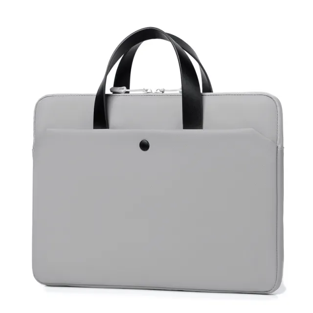 Ultra thin Leather Film Laptop Case Tablet Interior Grey - Shop at LoveMi