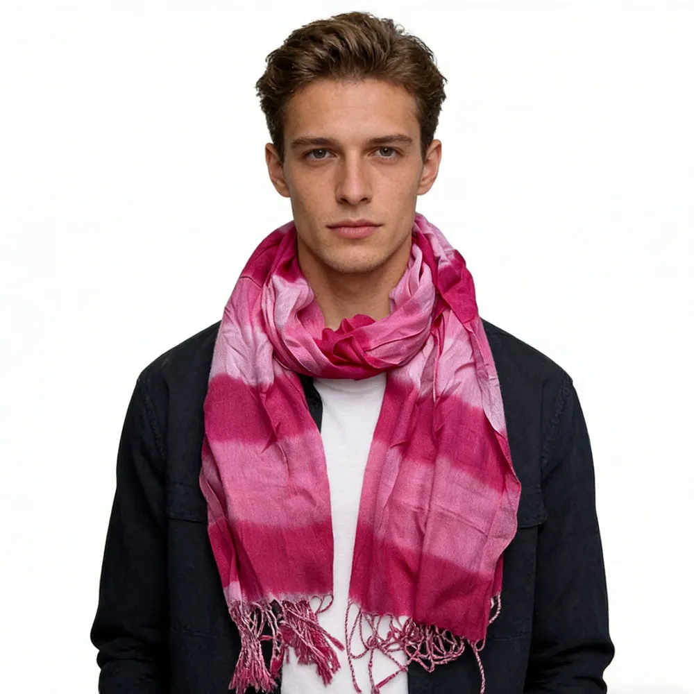 Vibrant Daily Scarf, Hot Abstract Design Printed