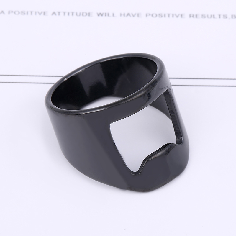 Stainless Steel Ring Titanium Steel Ring Bottle Opener