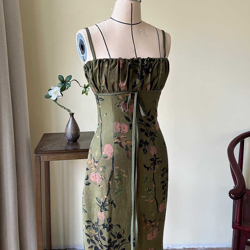 Slim High Waist Dress Strap