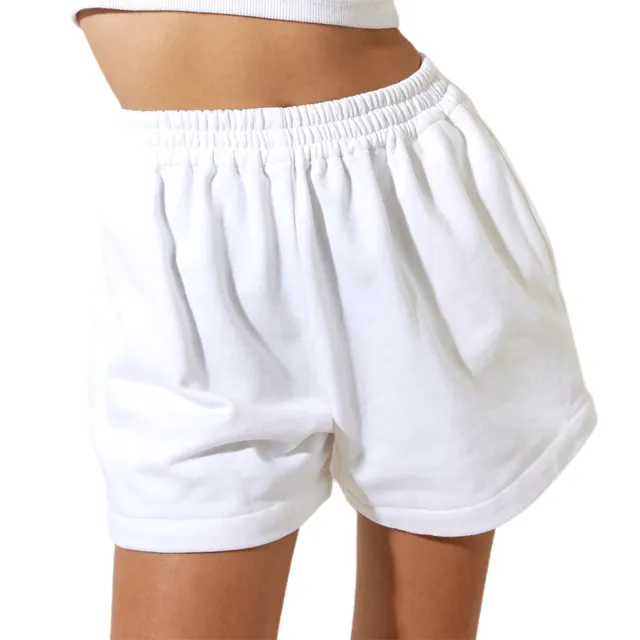 Women's Fashion Slim High Waist Loose Wide Leg Pants White - Shop at LoveMi