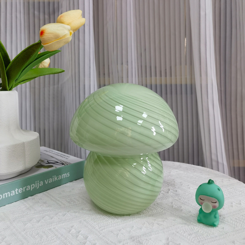 American Dimmable Glass Stripe Lamp