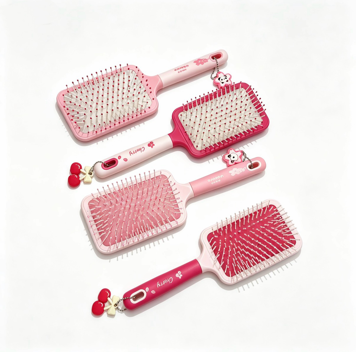 19-86 Keychain Air Cushion Comb