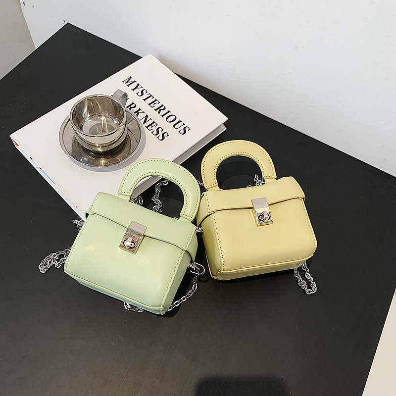 Fashion Western Style Single Shoulder Handbag Chain Lipstick Bag