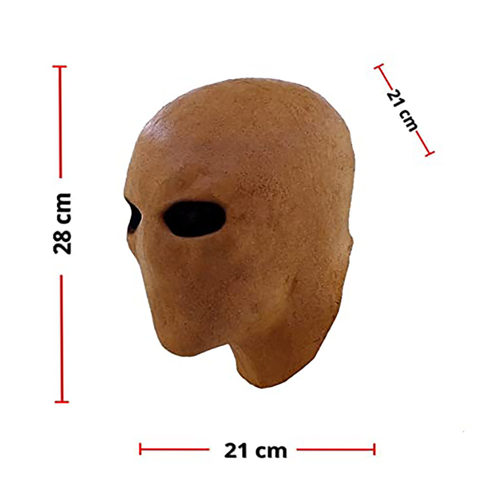 Halloween Horror Stone Mask Independent Station Hot Sale Variant Human Faceless Devil Skull Grimace Latex Mask — foto 3