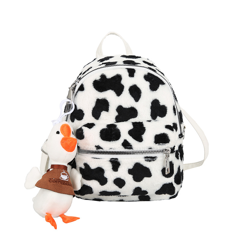 Title 7, Cute Bag Plush Single And Double Backpack Soft ...