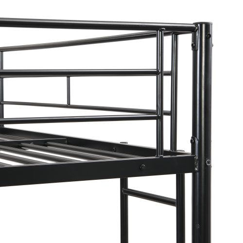 Full Over Full With Trundle Metal Bunk Bed