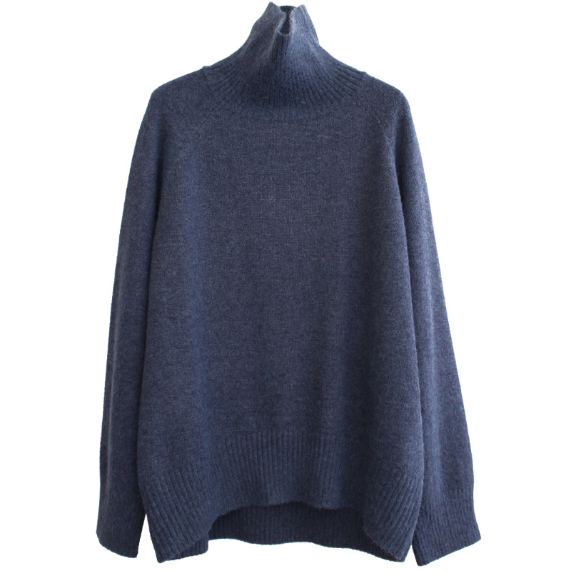 Title 6, Turtleneck Sweater Long Sleeve Bottom Knit