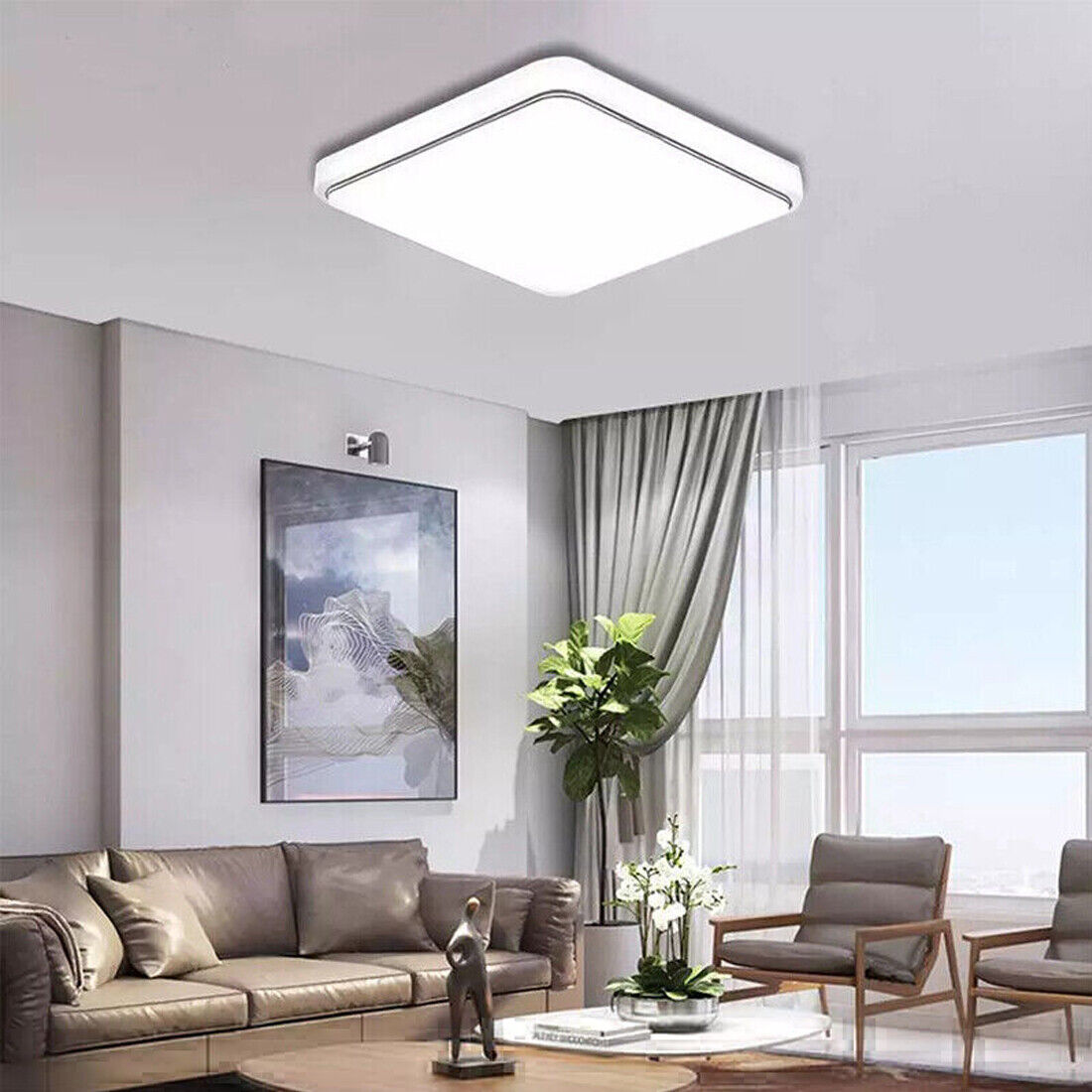 Square Ceiling Lamp, 24W