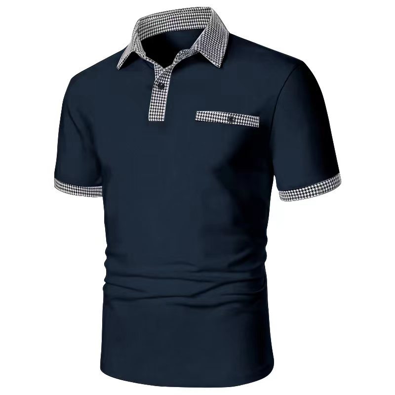 Title 3, Camiseta Polo para Hombre Estilo Nuevo Manga Co...