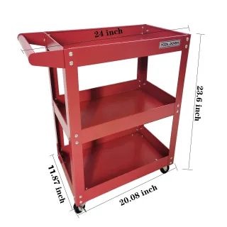 Only For Shipping On Waybill-Three-Tier Handcart  Red  TT103RD