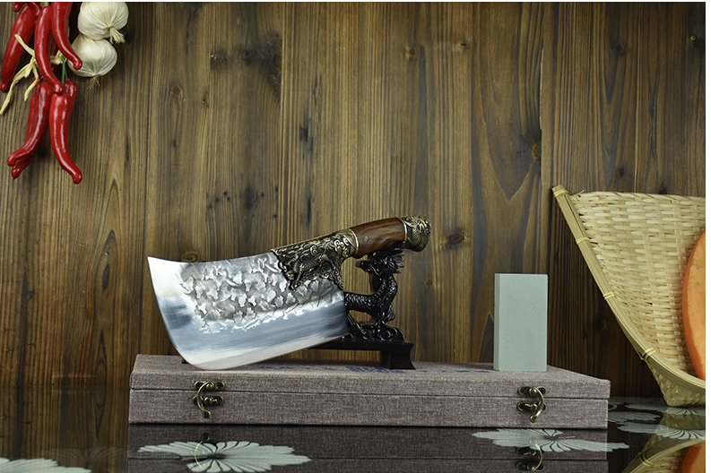 Bone Chopper Longquan Hand Forged Chopper