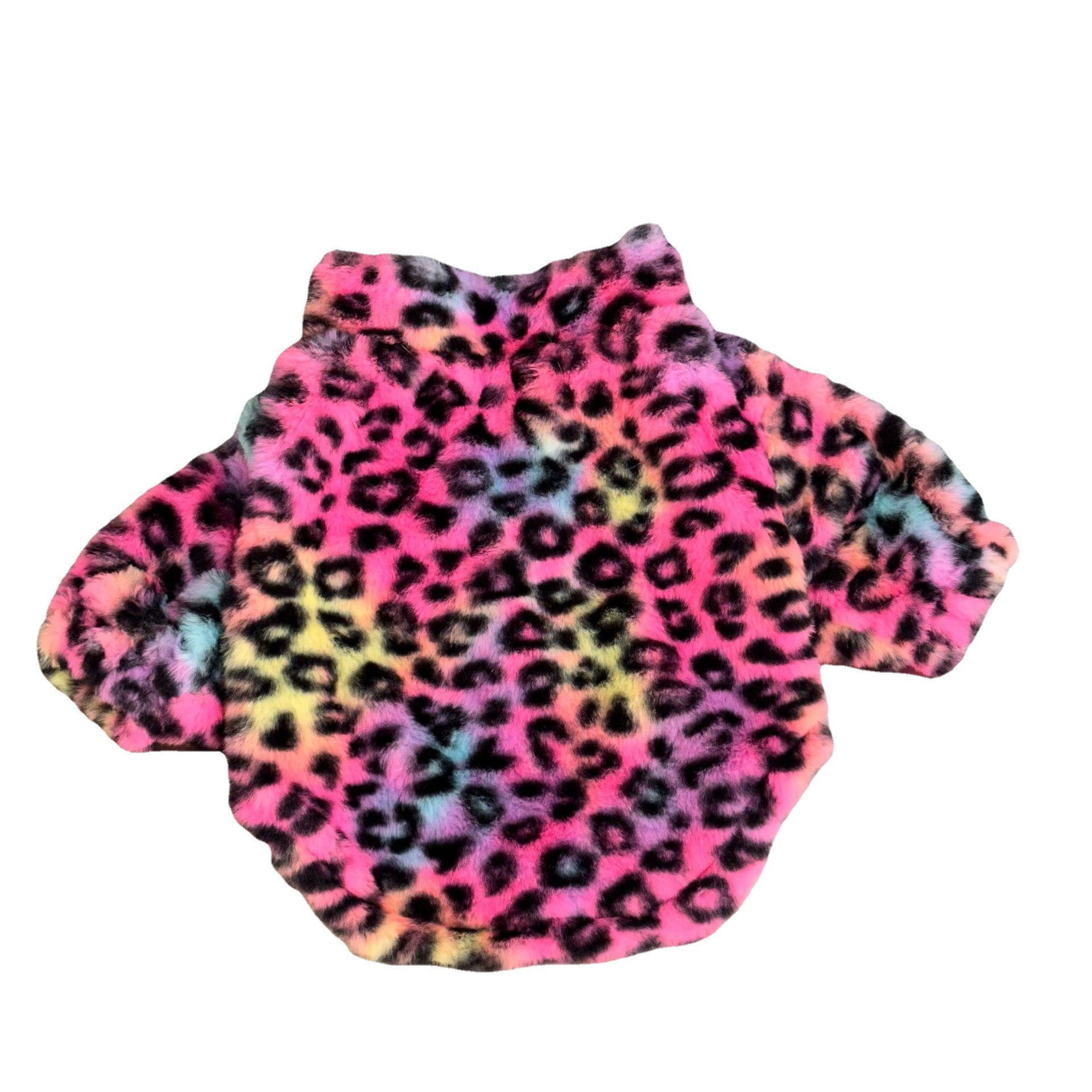 Coloured leopard print