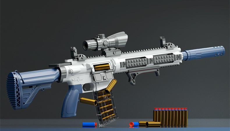 M416 Soft Bullet Gun Blue