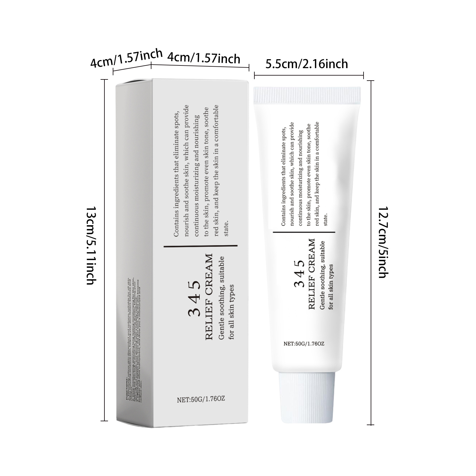 Soothing And Moisturizing Face Cream 50g 1box