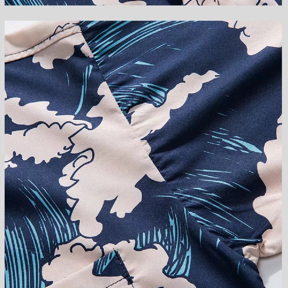 Men's Loose Casual Beach Coat Short Sleeve