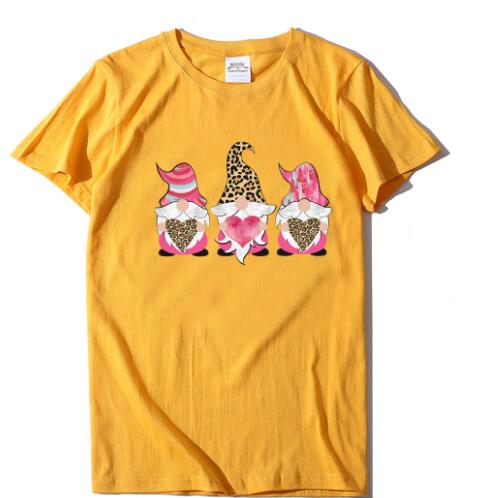 Title 9, Three Dwarfs Holding Love Print Ladies Short Sl...