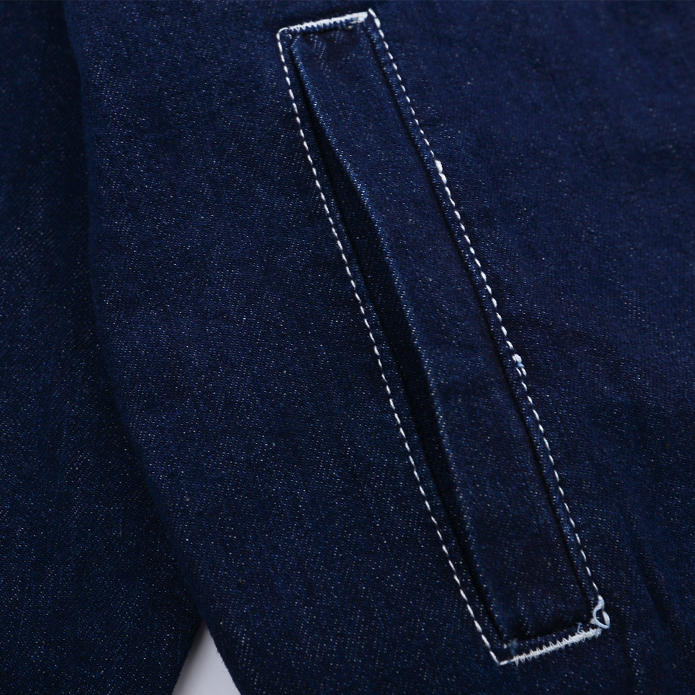 Pure Color Top Line Design Men's High Street Fashion Brand Loose Lapel Shirt Jacket