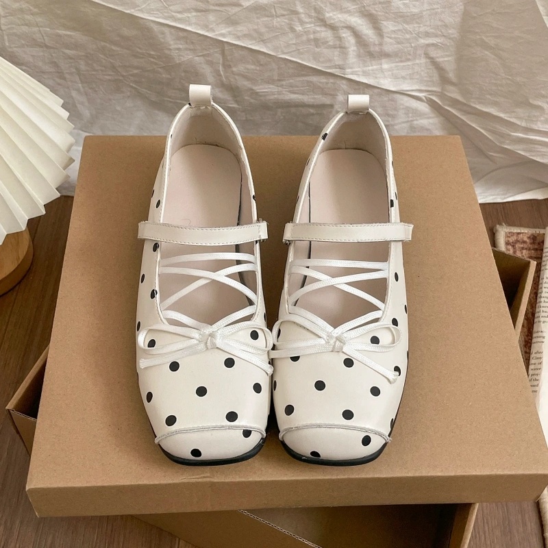 Platform Mary Jane Flats