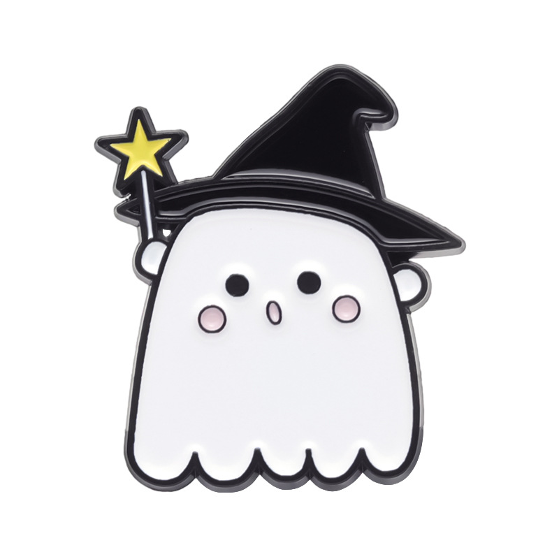 Title 4, Halloween Cute Little Ghost Modeling Golden M B...