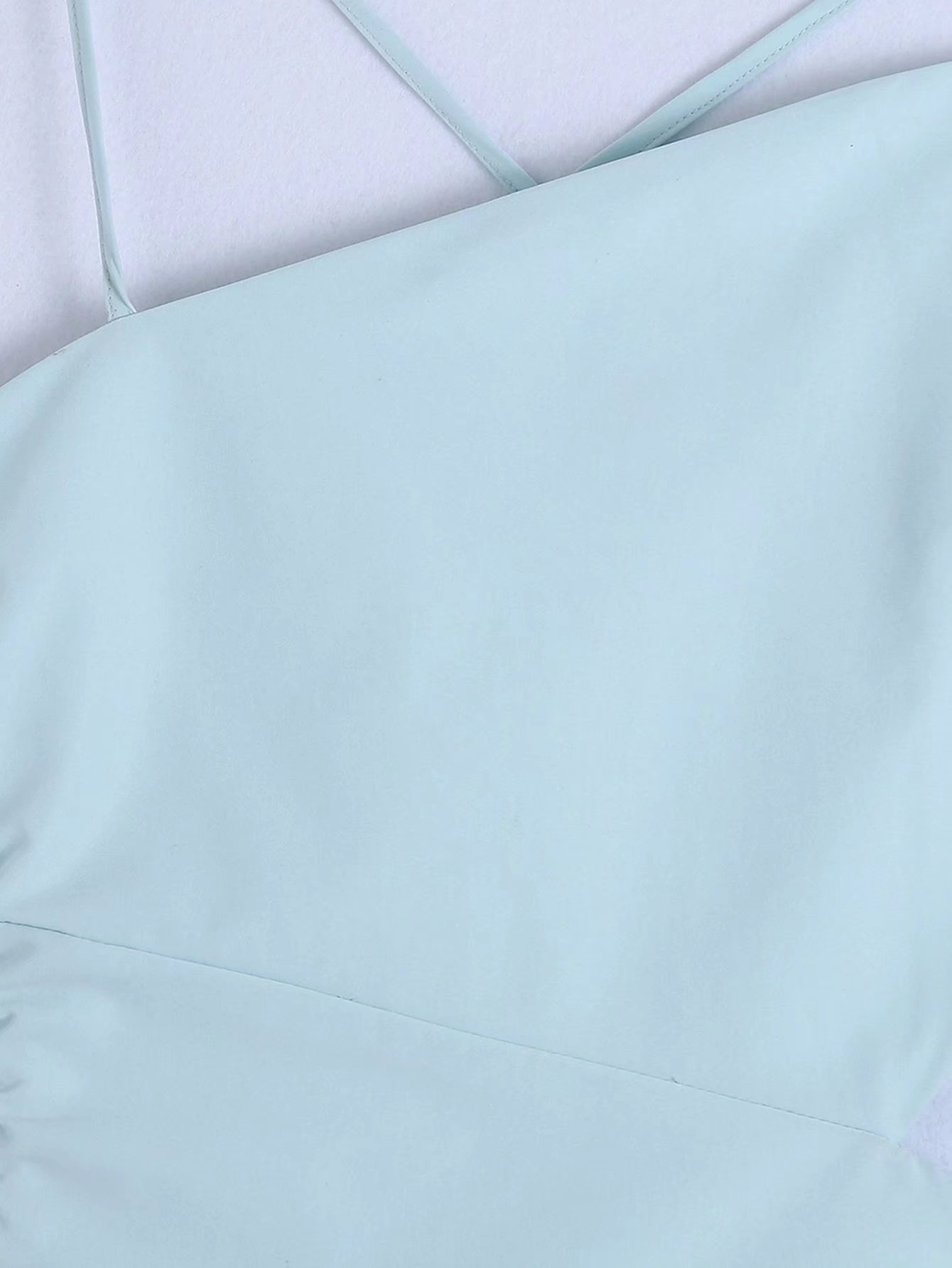 Women's High Waist Mid Length Sling Dress