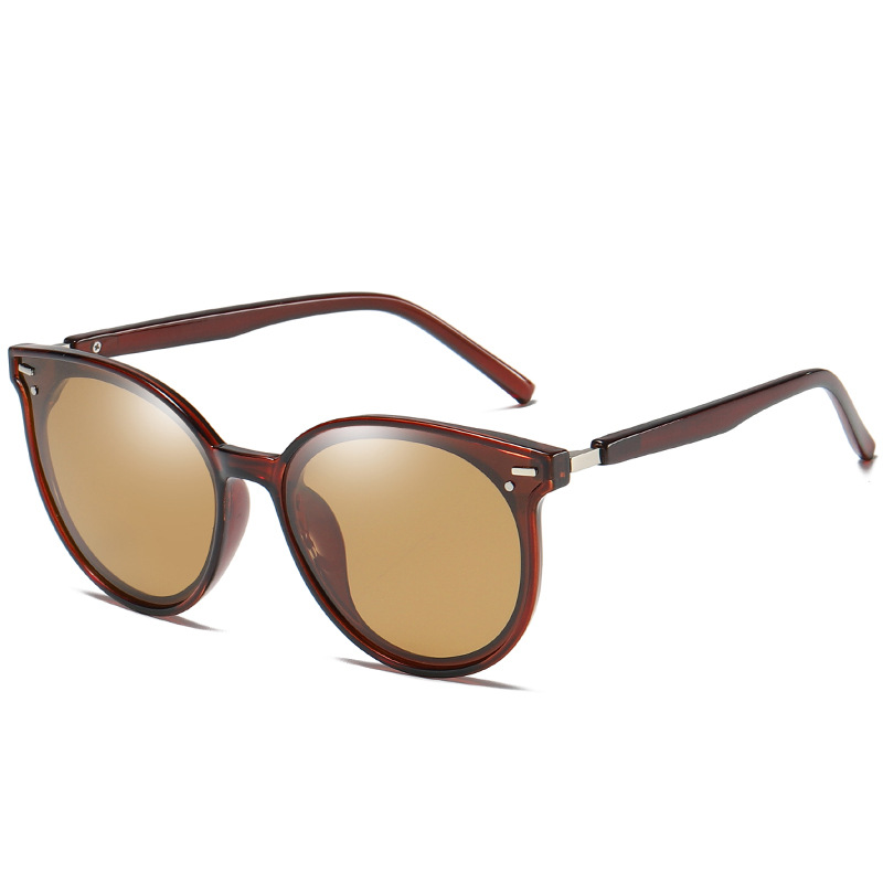 Title 5, Fashion Sunglasses Round Frame Polarized