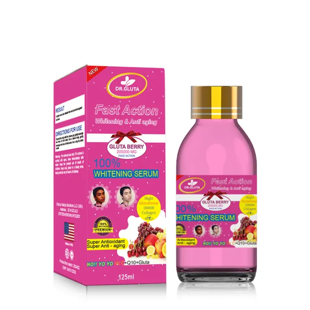 Whitening Serum Made From Fruit Berry Extracts Fast Action Whitening & Anti Aging Serum Skin Care 125ml 125Ml - Shop at LoveMi