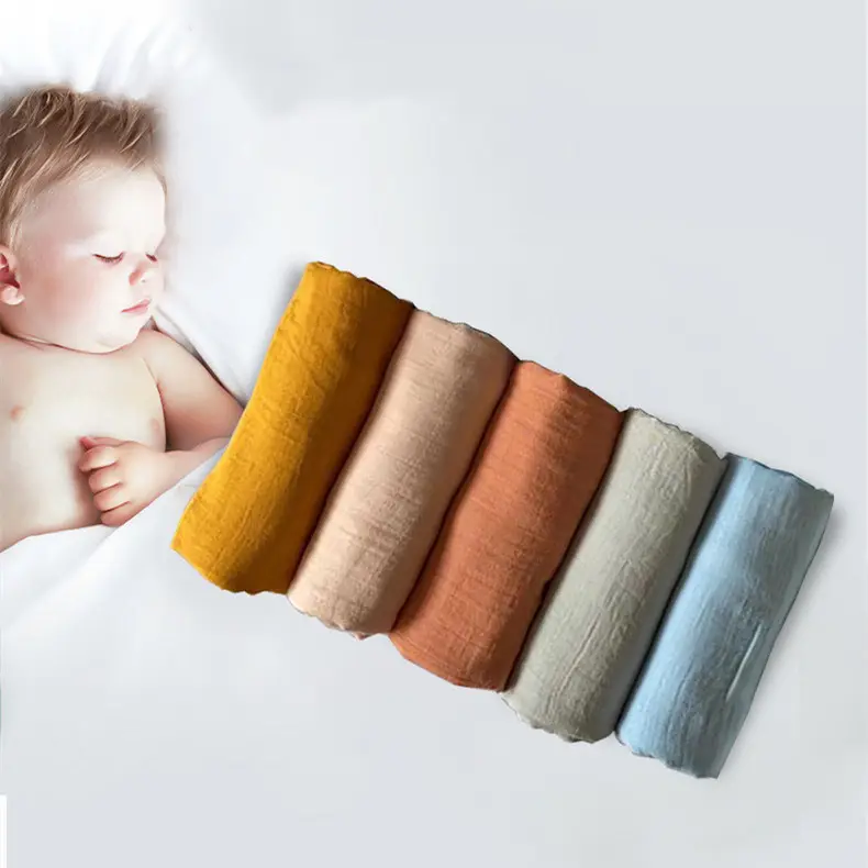 Pure Color Bamboo Cotton Wrap Towels