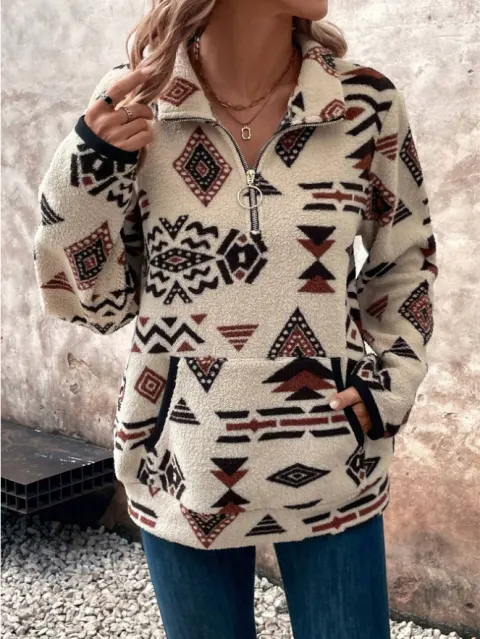 Women's Half-Zip Sweatshirt