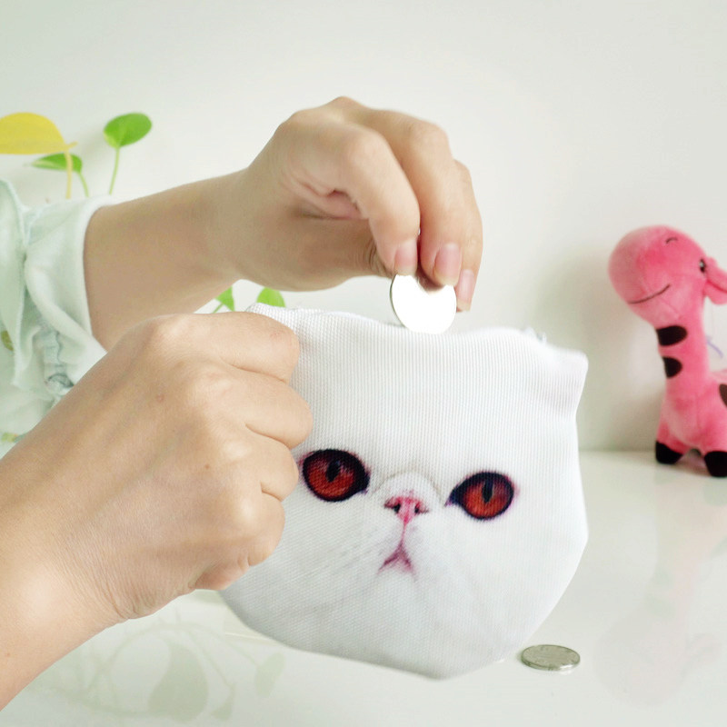 Pet Coin Purse, Cute Cat, Dog, Rabbit, And Fruit Key Case — foto 2