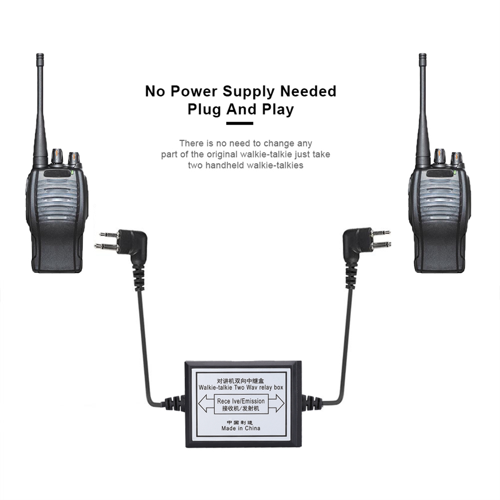 K Head Walkie Talkie Two Way Relay Box Two Way Radio Repeater Box