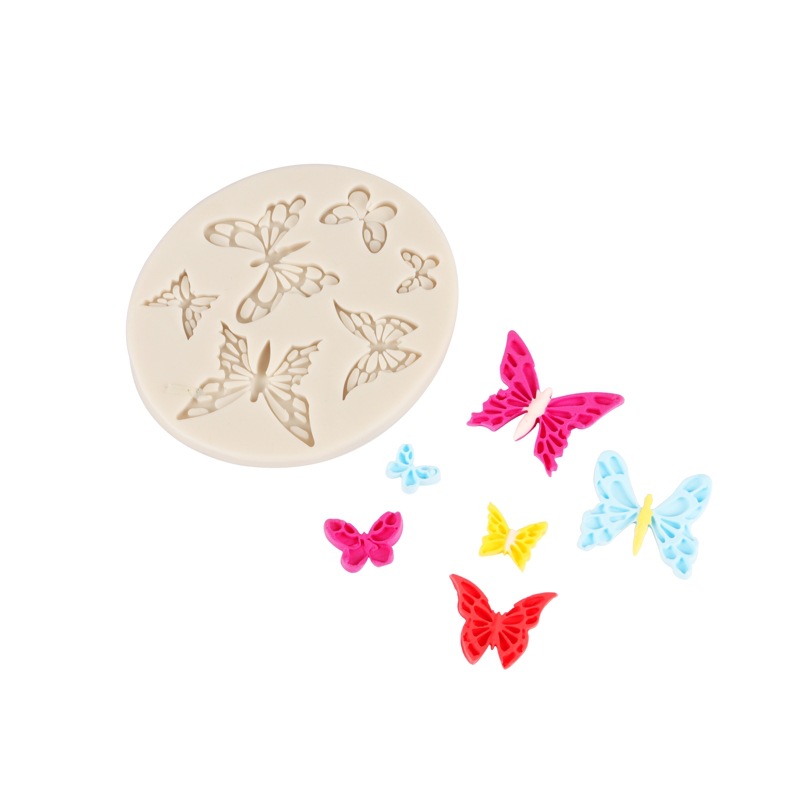 Butterfly Fondant Cake Mold DIY Chocolate Silicone Mold Baking Tools Cake Silicone Mold