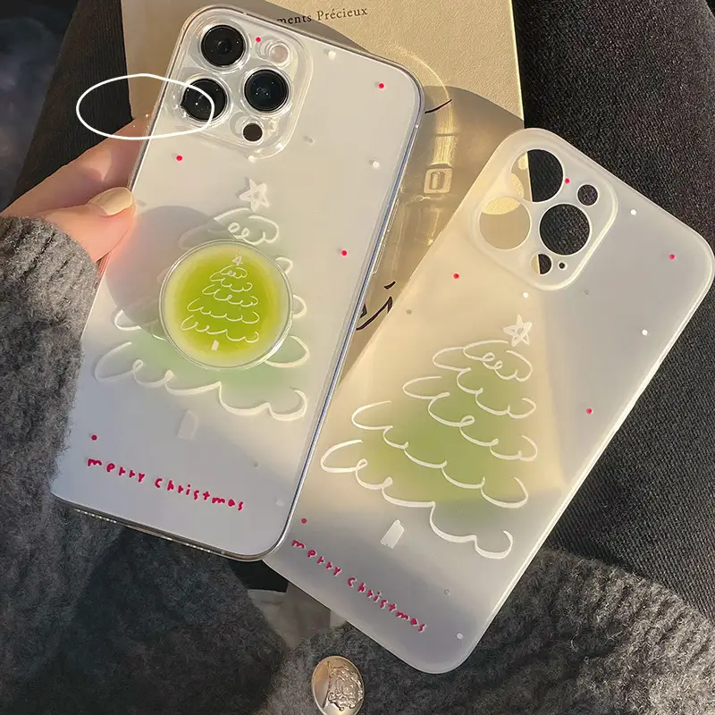 Christmas Phone Case Is Completely Transparent