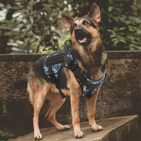 Large Pet Supplies Tactical Camouflage Close Traction Harness