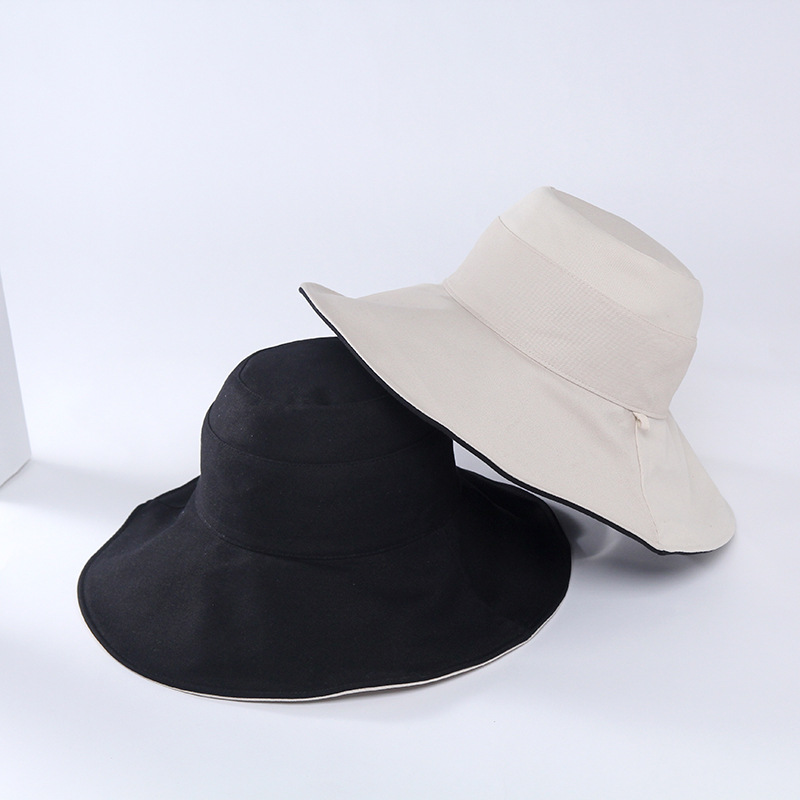 Title 4, Female double-sided sun hat fisherman hat