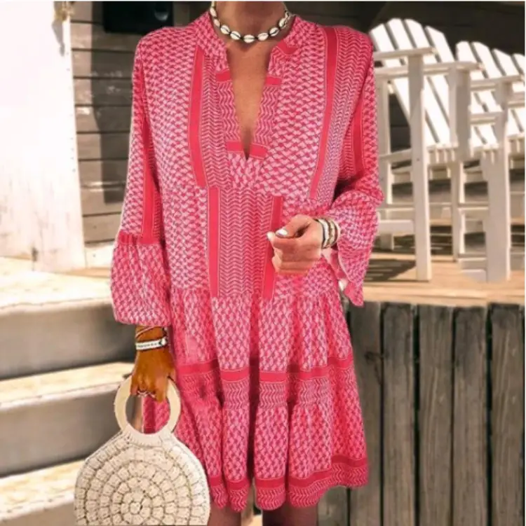 Women's Dress Geometric Print Mini