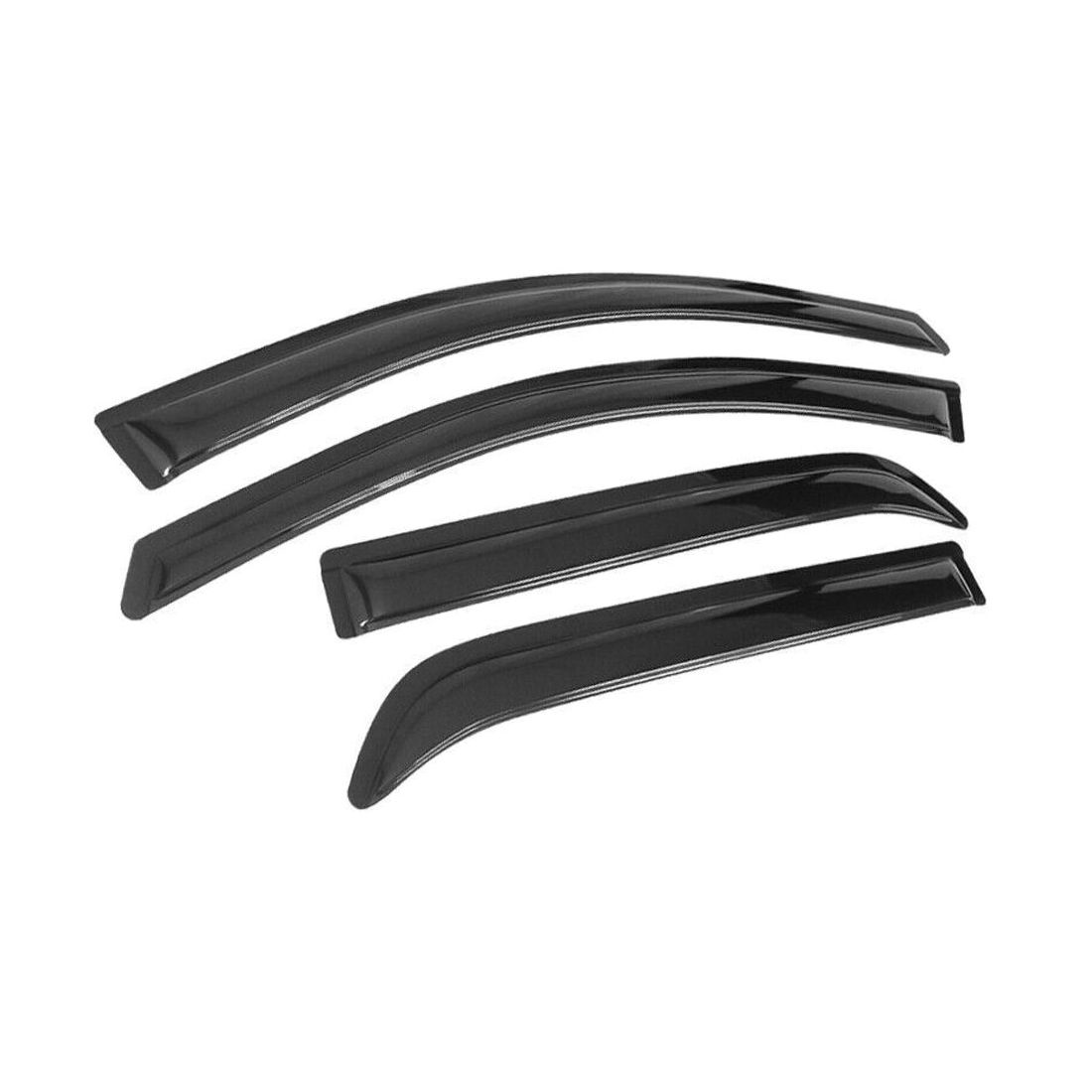 Fits 07-20 GMC Acadia 07-10 Saturn Outlook Window Visors Rain Sun Guard Vent 4PC — foto 5