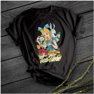 Printed Short sleeved Team Uniforms European And American Fabrics Black2 - Shop at LoveMi