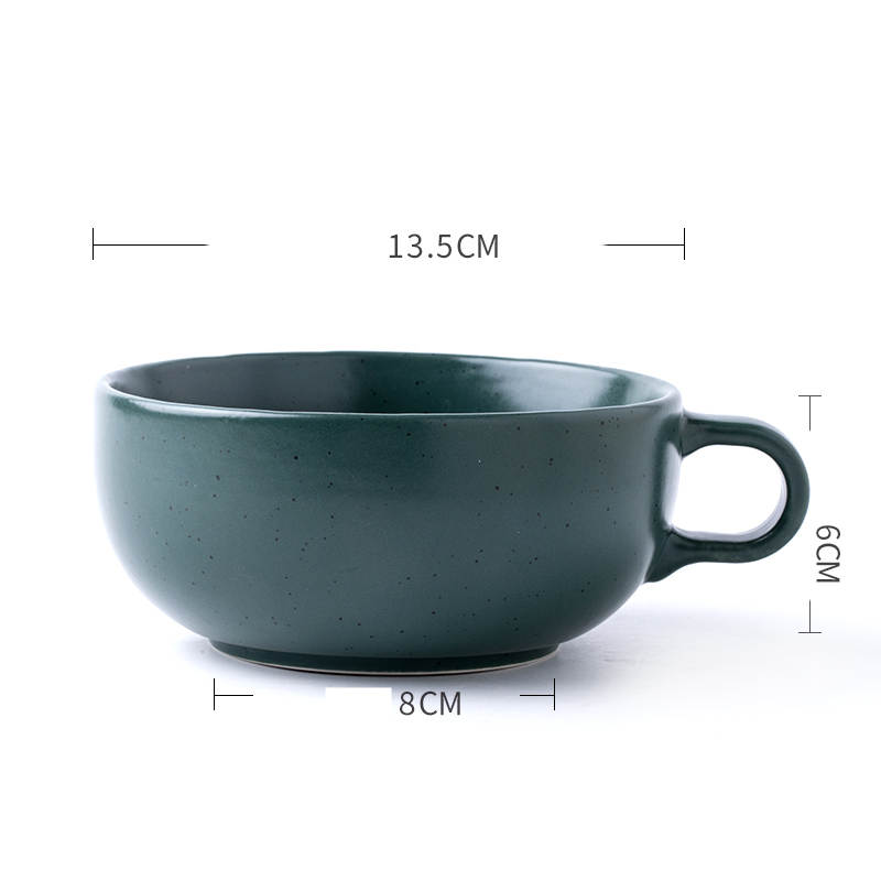 Breakfast cup green