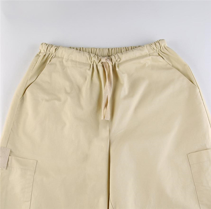 Title 5, Pantalones casuales de pierna ancha para mujer