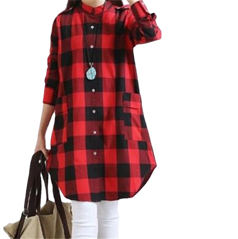 Title 3, Slim Fit Plaid Long Sleeved Shirt